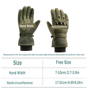 outdoor equipment : Winterproof Touchscreen Gloves Heren - Groen in van Pantino