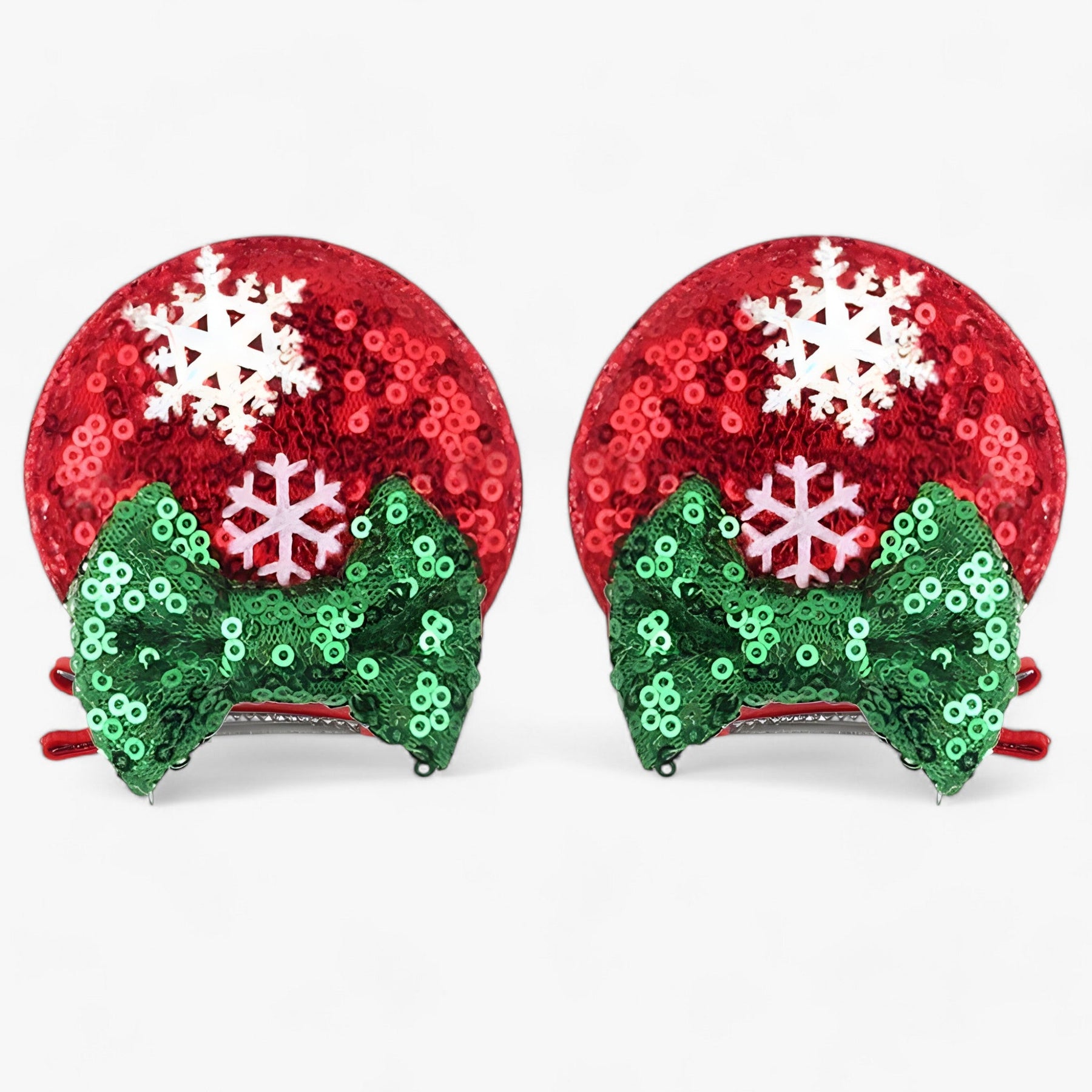 Hair Clips : Kerst Haaraccessoires - Disney Muisoren Haarspelden in 10 van Pantino