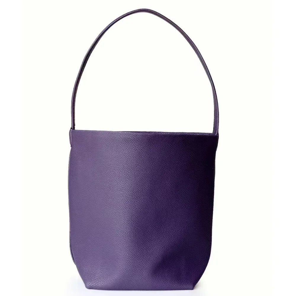 bags : Tote Bag Beige - Premium Leather in van Pantino