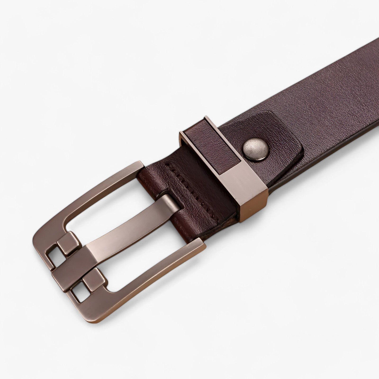 Men's Business Belt : Riem Zwart - Klassieke Leren Business in van Pantino