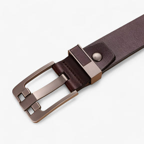 Men's Business Belt : Riem Zwart - Klassieke Leren Business in van Pantino