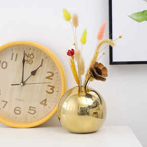 home & garden : Gouden Keramische Bloemenvaas - Luxe Decoratieve Woonkamer - Keramiek in van Pantino
