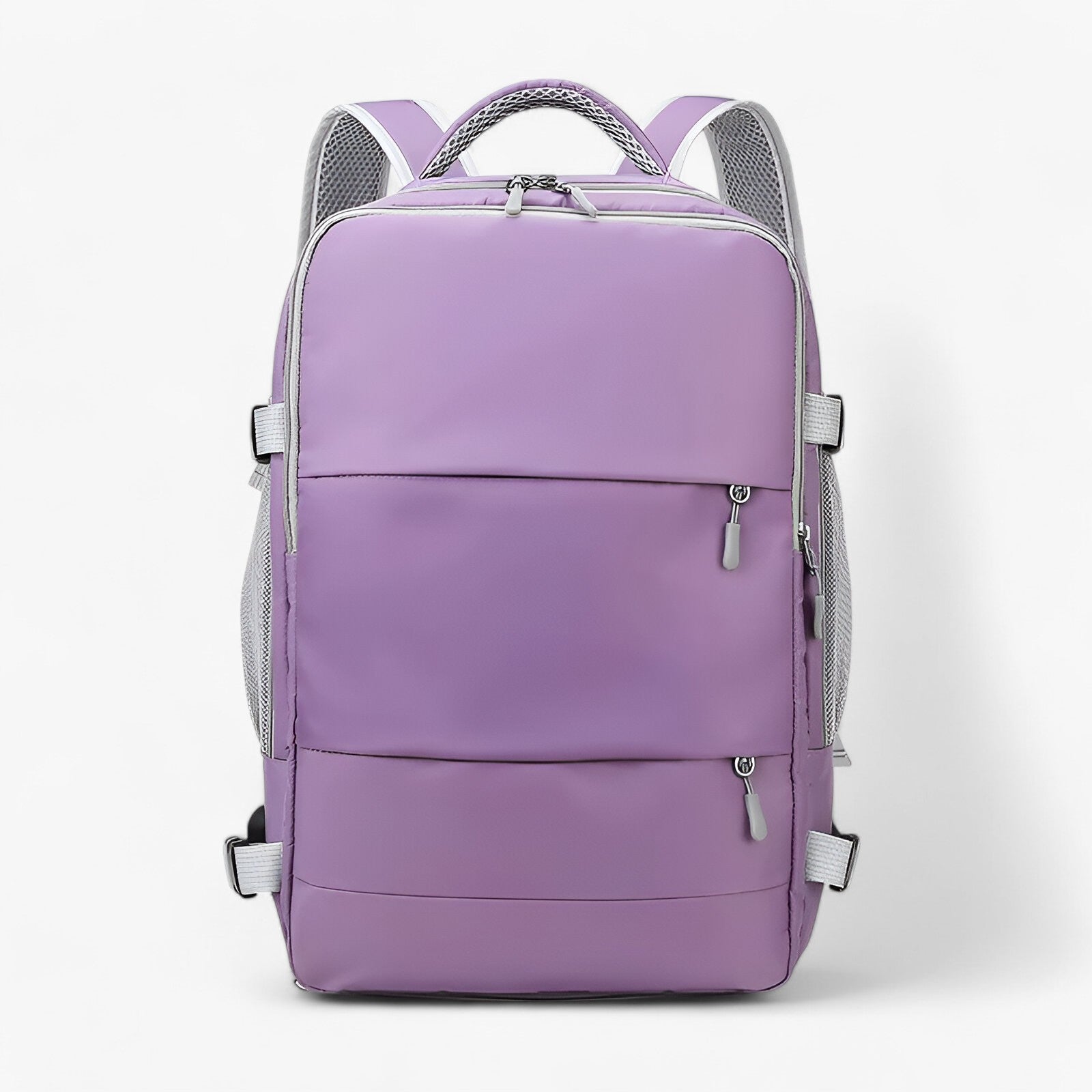 bags : Waterdichte Rugzak Dames - Zwart in Violet van Pantino