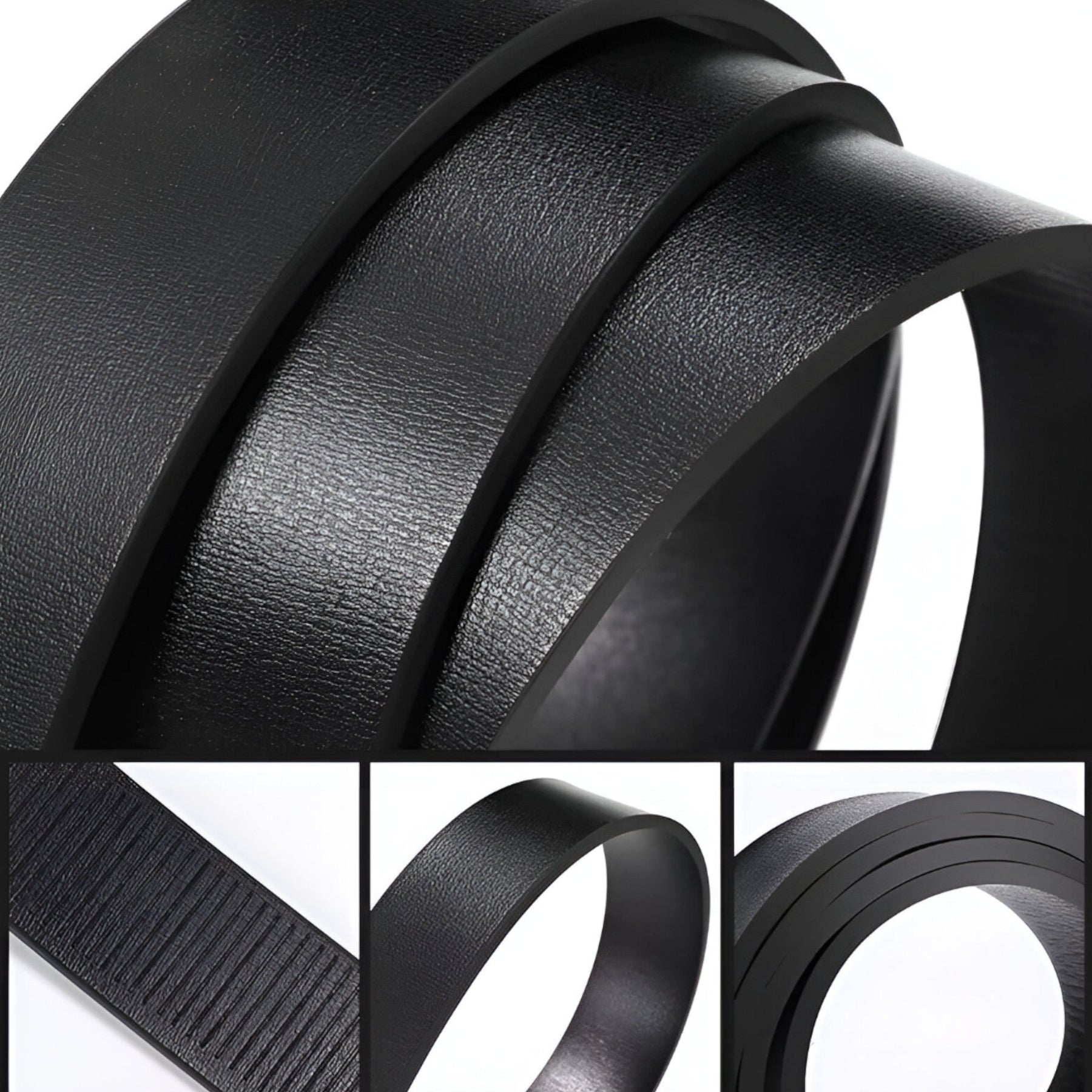 Belt : Riem Heren Zwart - Luxe Herenriem in van Pantino