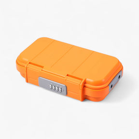 Portable Safe : Draagbare ABS Veiligheidskoffer voor Waardevolle Spullen - Grijs in Oranje van Pantino