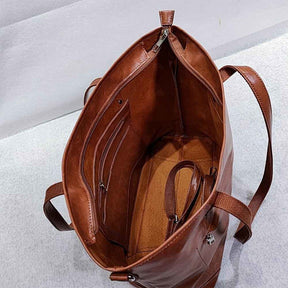 bags : Luxury Bag Vintage Leren Tas - Zwart in van Pantino