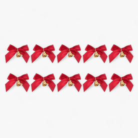home & garden : Feestdecoratie met Belletjes voor Huis en Tuin in 10 rode stukken zoals op de afbeelding van Pantinoshop