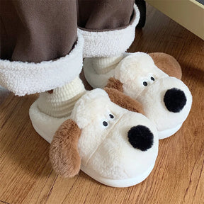 other : HappySlides - Fluffy Editie Fleece - Wit in Wit van Pantino