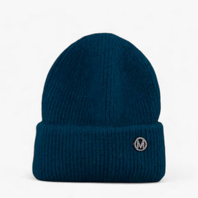 Winter Hat : Muts Dames Lichtgeel met - Wintermuts - Comfort en Elegantie in Malachietblauw M 54cm-60cm van Pantino