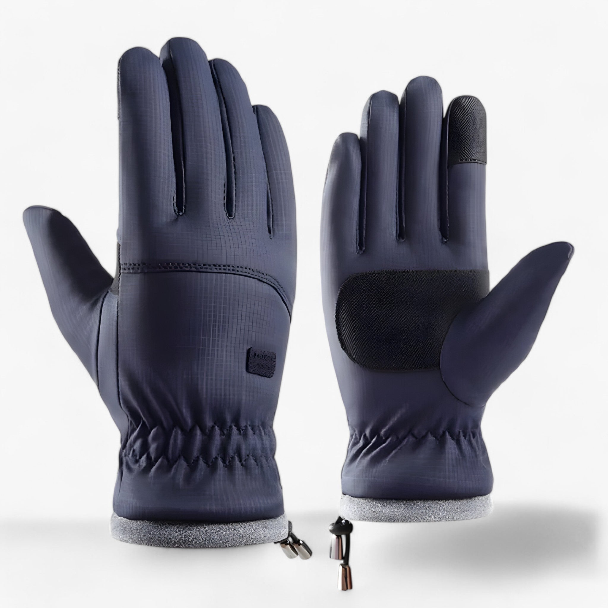 Jacket : Wind- & Waterdicht - Warm bij -20°C - Grijs in Blauw van Pantino