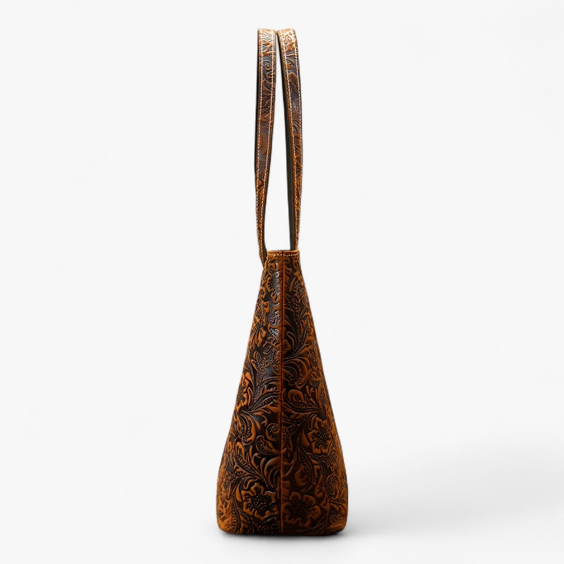 bags : Tote Bag Dames Bruin - Elegant en Praktisch in van Pantino