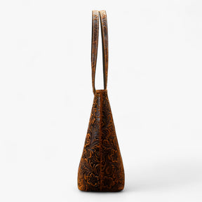 bags : Tote Bag Dames Bruin - Elegant en Praktisch in van Pantino