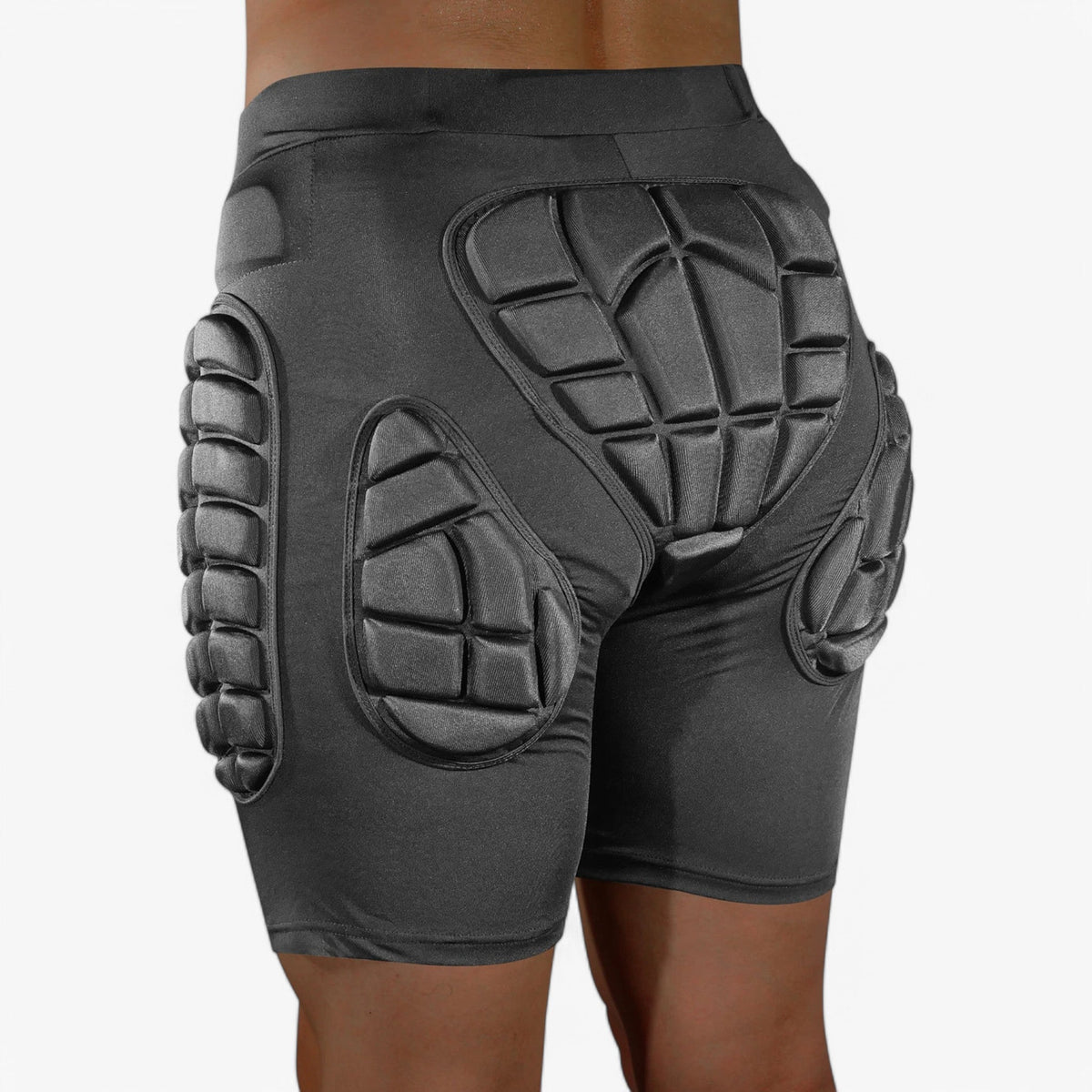 Heren Korte Fietsbroek Gevoerd Zwart Ademend met Gel voor Racefiets en MTB