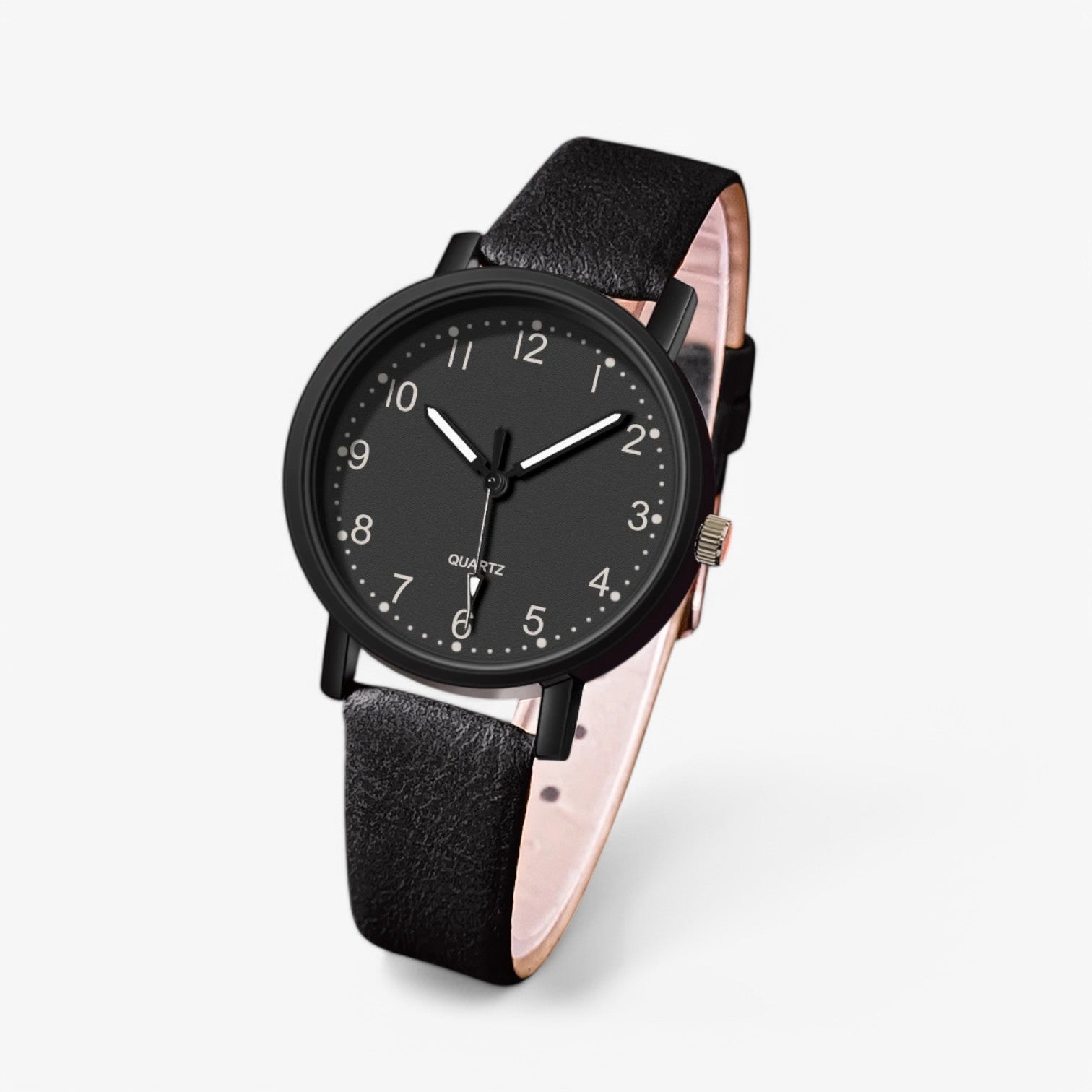 watches : Horloge Dames Zwart - Vintage Dameshorloge - Stijlvol en Comfortabel in Zwart van Pantino
