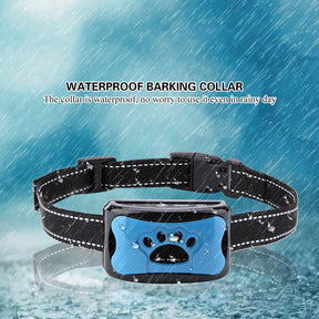 pets : GentleDog Anti-Blaffende Hondenhalsband Blauw - Verstelbaar & Comfortabel voor Kleine tot Grote Honden in van Pantino