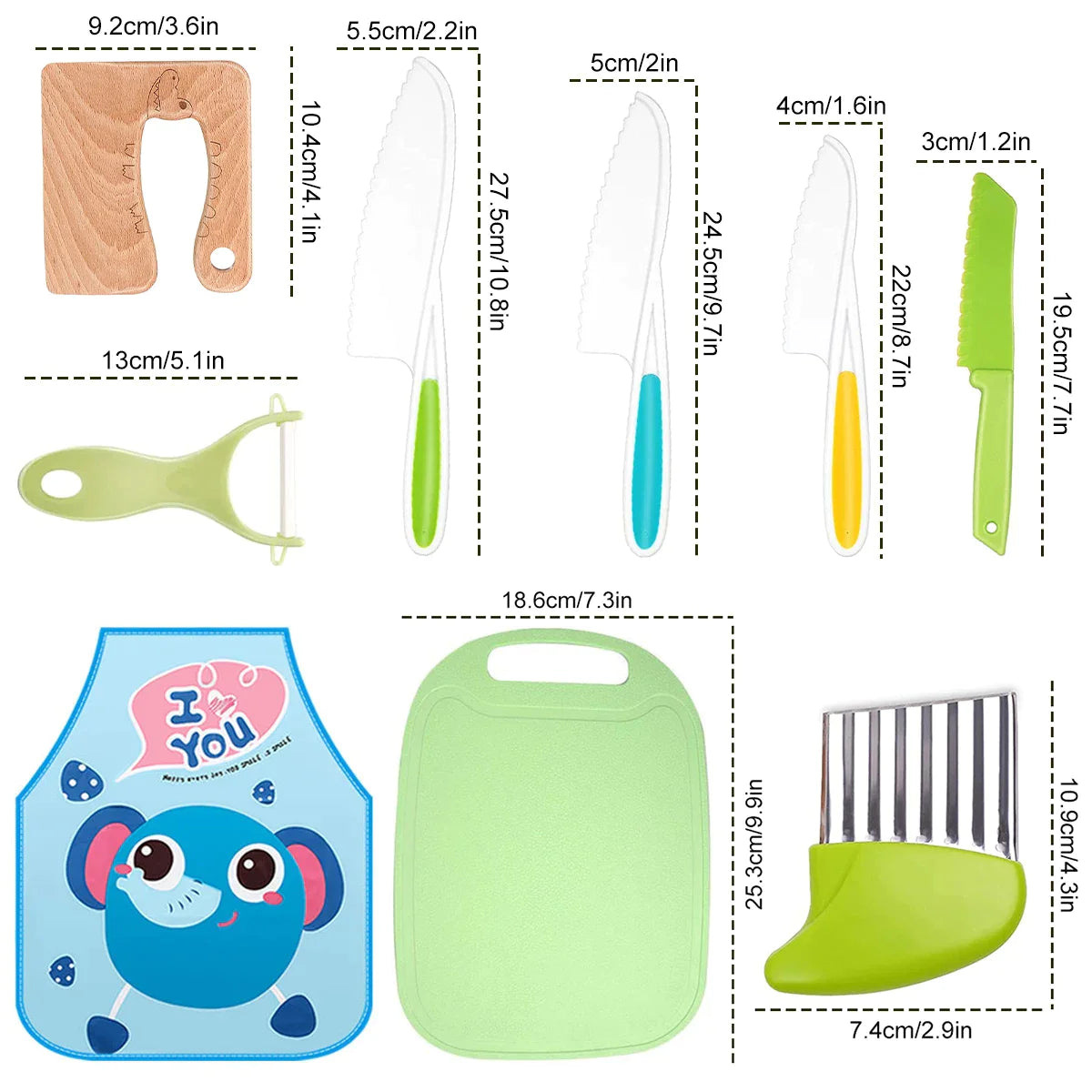 home & garden : LittleChefs Knives Set: Waar Veiligheid en Plezier Samenkomen in van Pantino