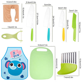 home & garden : LittleChefs Knives Set: Waar Veiligheid en Plezier Samenkomen in van Pantino
