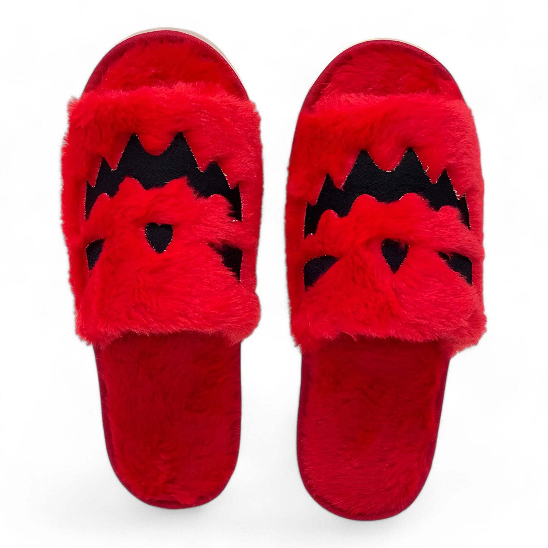 other : Highland Cow Gezellig - Halloween-Pantoffels - Zacht en Warm in Rood 36-45 (29cm) van Pantino