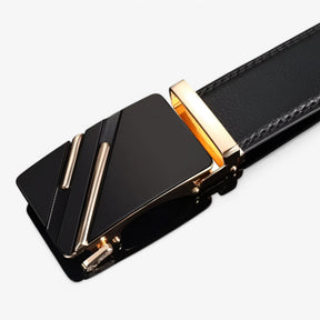 Belt : Riem Zwart - Moderne Automatische in van Pantino