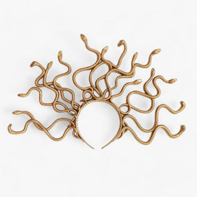 Headband : Snake Hoofdband - Cosplay Kostuum & Rave Party haar Hoop - Goud in Medusa hoofdband van Pantino