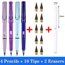 Pencil : Eeuwig Potlood 5mm - Nooit Slijpen Altijd Scherp - Metaal in Set K van Pantino