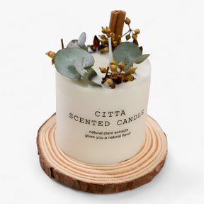 home & garden : Sojawas Geurkaars - Ontspannende Aromatische Decoratie voor Feestdagen en Bruiloften in A3 van Pantino