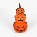 Zucca Gonfiabile con LED - Decorazione Spaventosa per Halloween all'Aperto - Rosso