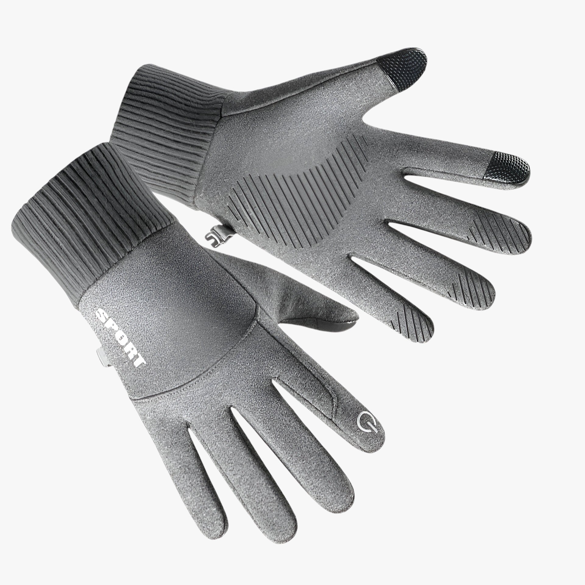 Men's Gloves : Handschoenen Heren Blauw - Warme en Waterdichte in Grijs van Pantino