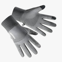 Men's Gloves : Handschoenen Heren Blauw - Warme en Waterdichte in Grijs van Pantino