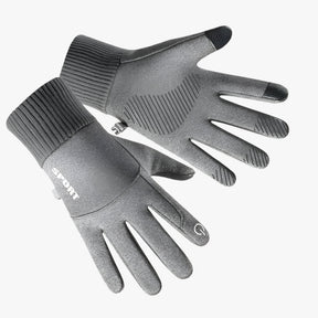 Men's Gloves : Handschoenen Heren Blauw - Warme en Waterdichte in Grijs van Pantino