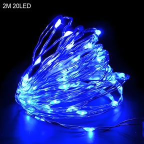 home & garden : TwinkleLights - LED Lichtslinger 20LED - Verlicht Uw Feesten met de Kerstman en Sneeuwvlokken in 2m blauw van Pantino