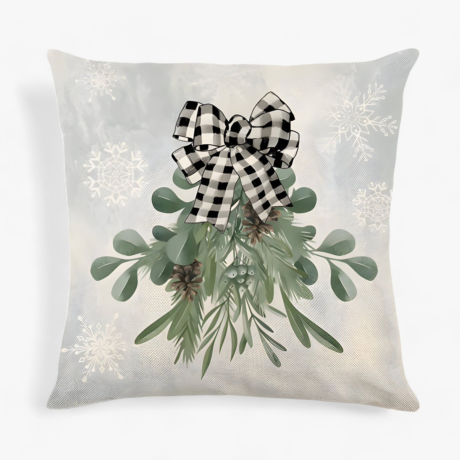 home & garden : Housse de Coussin en Lin de Noël - Décor Festif Et Confortable Pour La Maison in 6 van Pantino