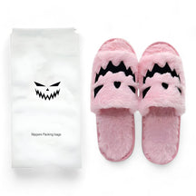 other : Highland Cow Gezellig - Halloween-Pantoffels - Zacht en Warm in Roos met tas 36-45 (29cm) van Pantino