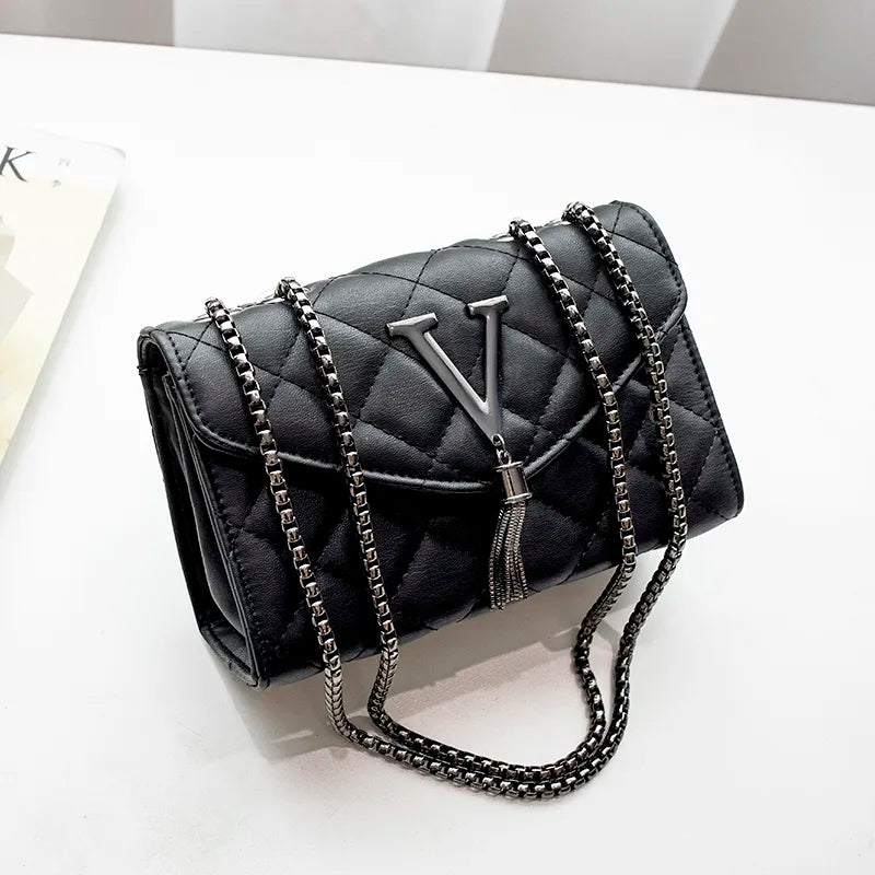 bags : Belle Handbag Leer Zwart in van Pantino