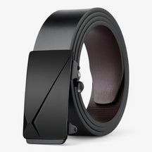 Belt : Heren Riem voor Verfijnde Stijl - Zwart in Zwart 1 van Pantino