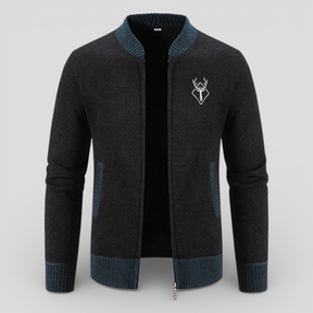 Cardigans pour hommes : Ritscardigan Heren 100% Merinowol - Warm, Zacht en Comfortabel in van Pantino