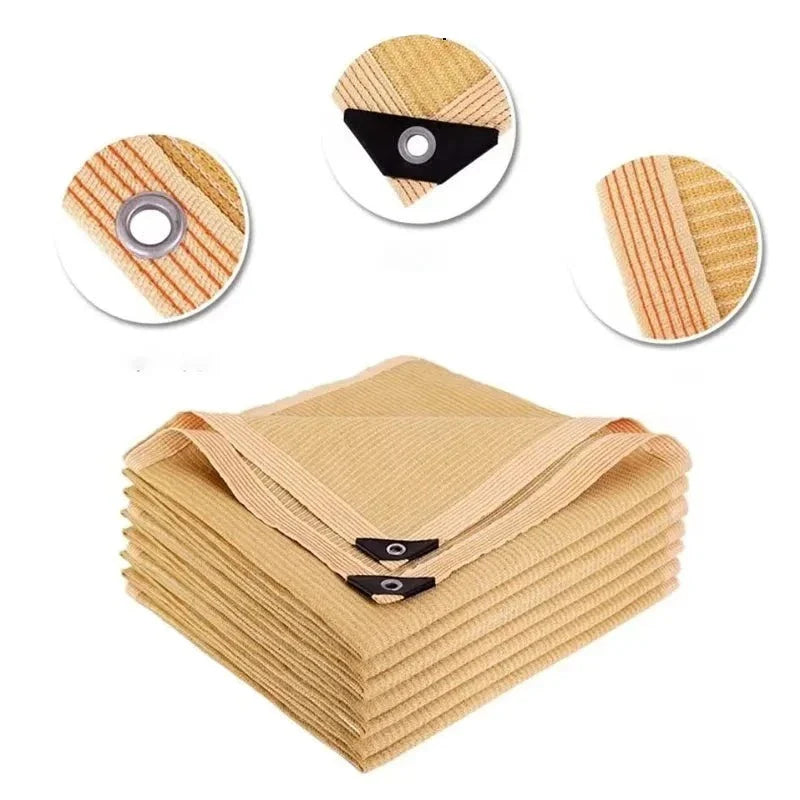 outdoor equipment : Zonneschermnet Zwart HDPE - UV Werend Schaduwdoek voor Terras & Tuin in van Pantino