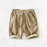 Shorts Coton Homme - Confort et Praticité pour l'Été - Beige