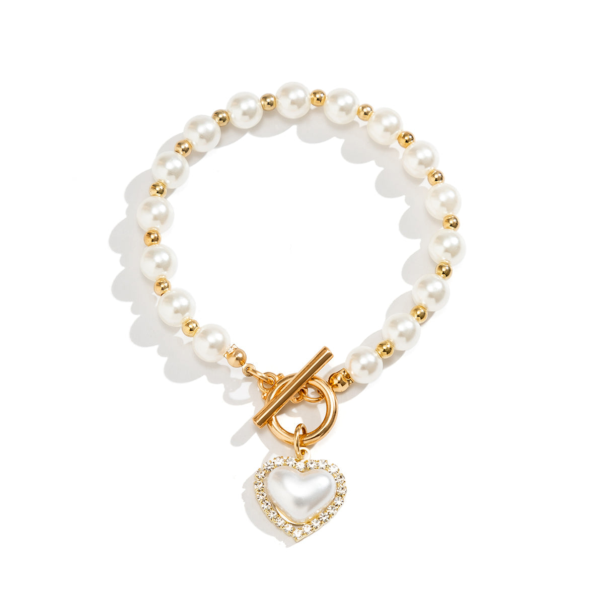 Bracelet : Parel Armband Dames Metaal in van Pantino