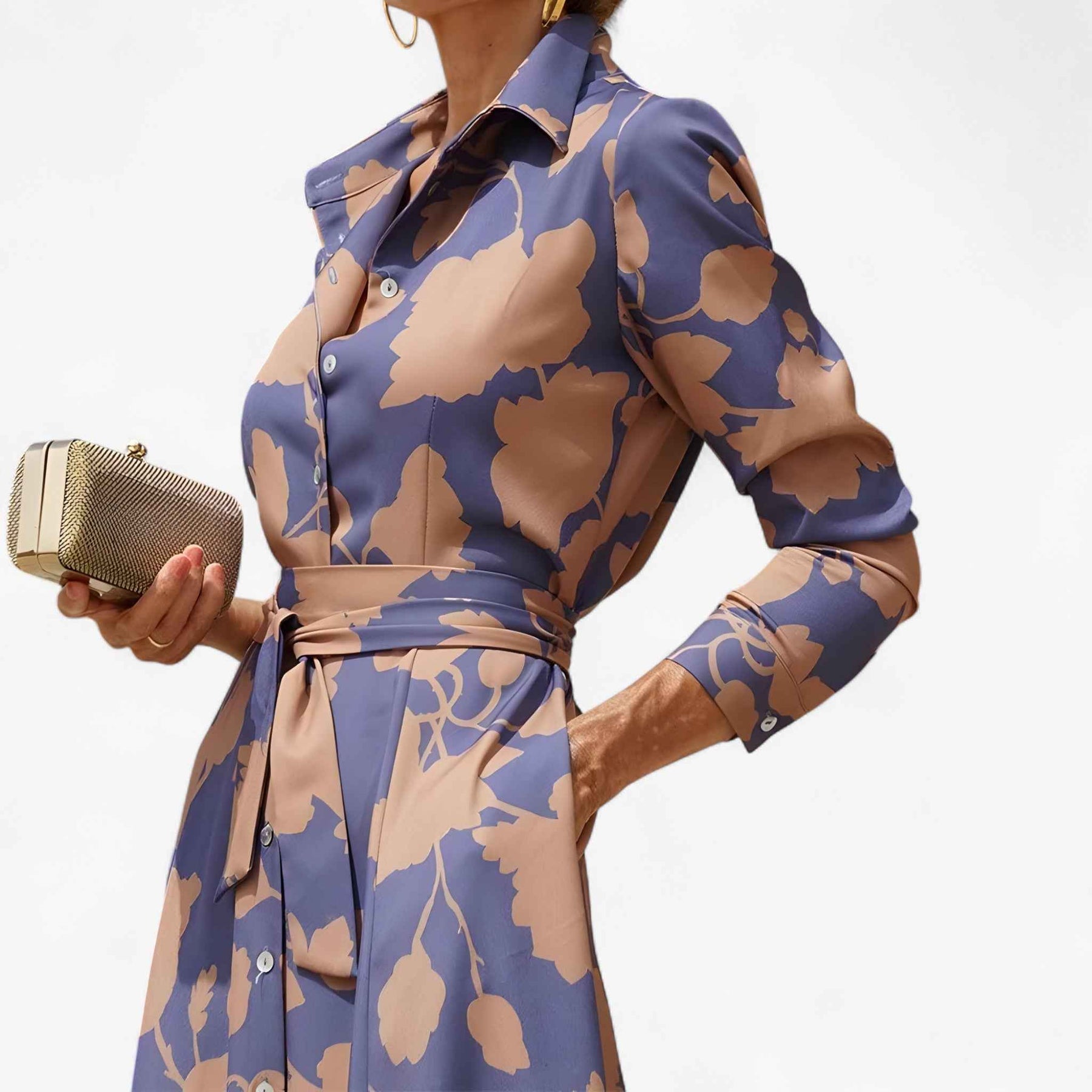 Dresses : Klassieke Overhemdjurk voor Dames - Hoge Kwaliteit, Snelle Levering in van Pantino