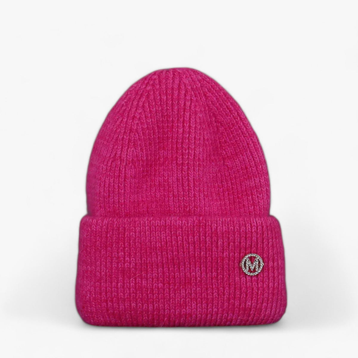 Winter Hat : Muts Dames Roze met - Wintermuts - Trendy en Comfortabel in Roze met M 54cm-60cm van Pantino