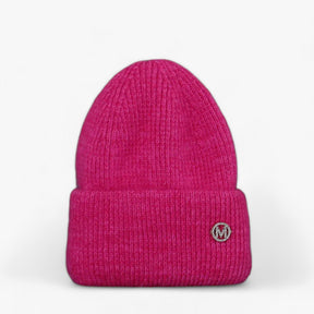 Winter Hat : Muts Dames Roze met - Wintermuts - Trendy en Comfortabel in Roze met M 54cm-60cm van Pantino