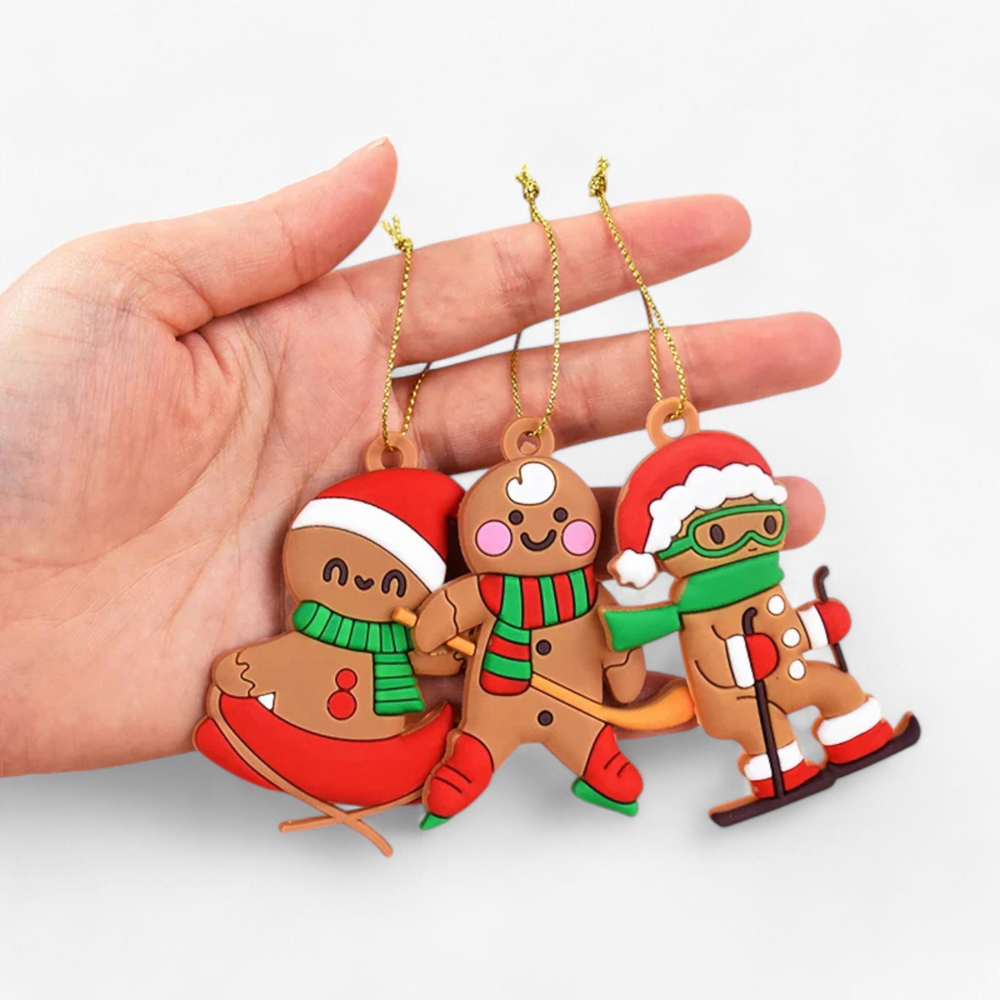 home & garden : Sport Gingerbread Man-Hangers - Feestelijke Decoraties voor de Boom in van Pantino