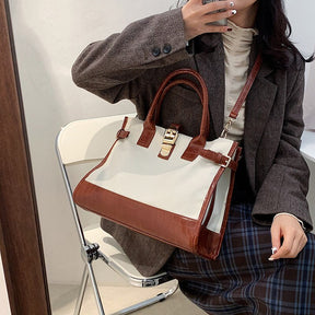 bags : Schoudertas Dames Bruin - Moda Canvas in van Pantino