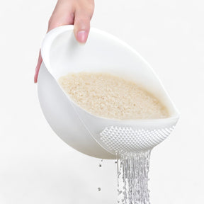 home & garden : Multifunctioneel Rijst - En Groentevaatje van Emma - Wit in WIT van Pantino