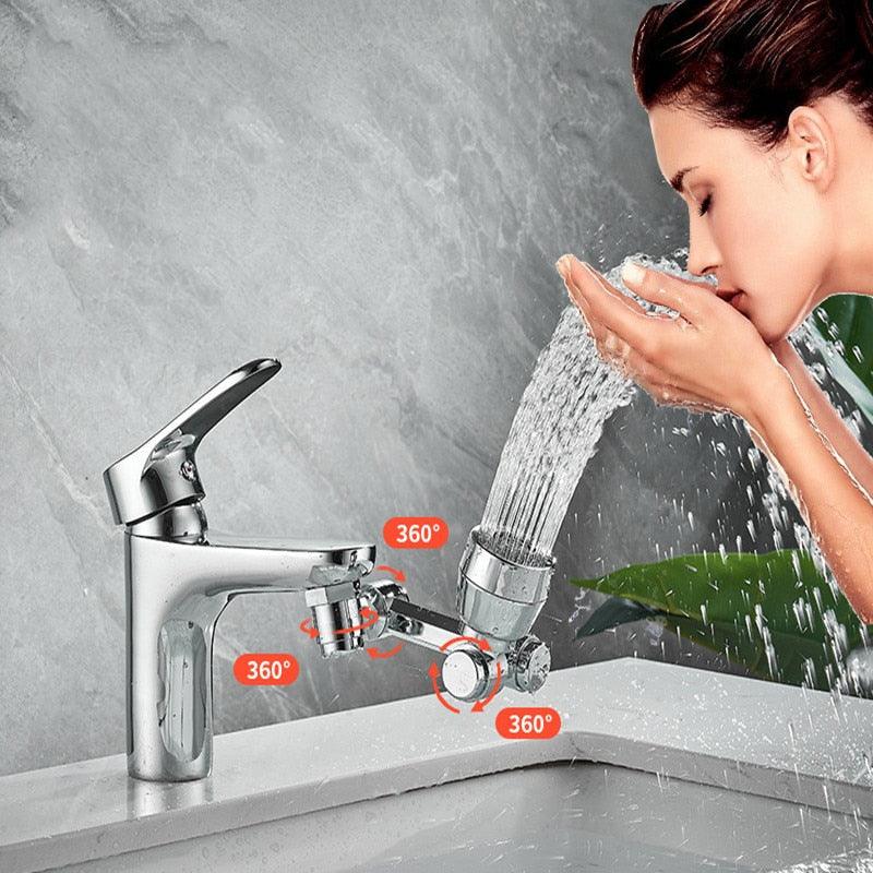 home & garden : 360° Draaibare Kraan Pro - Flexibele Wateruitloop Gootsteen - RVS in van Pantino