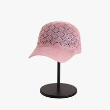 Sun Hat : Zomerhoed die Ademt voor Dames - Licht, Elegant en Verstelbaar - Beige in roze van Pantino