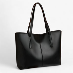 bags : Handtas voor Vrouwen Dames - Ruimte & Kwaliteit in PU Leer - Zwart in van Pantino