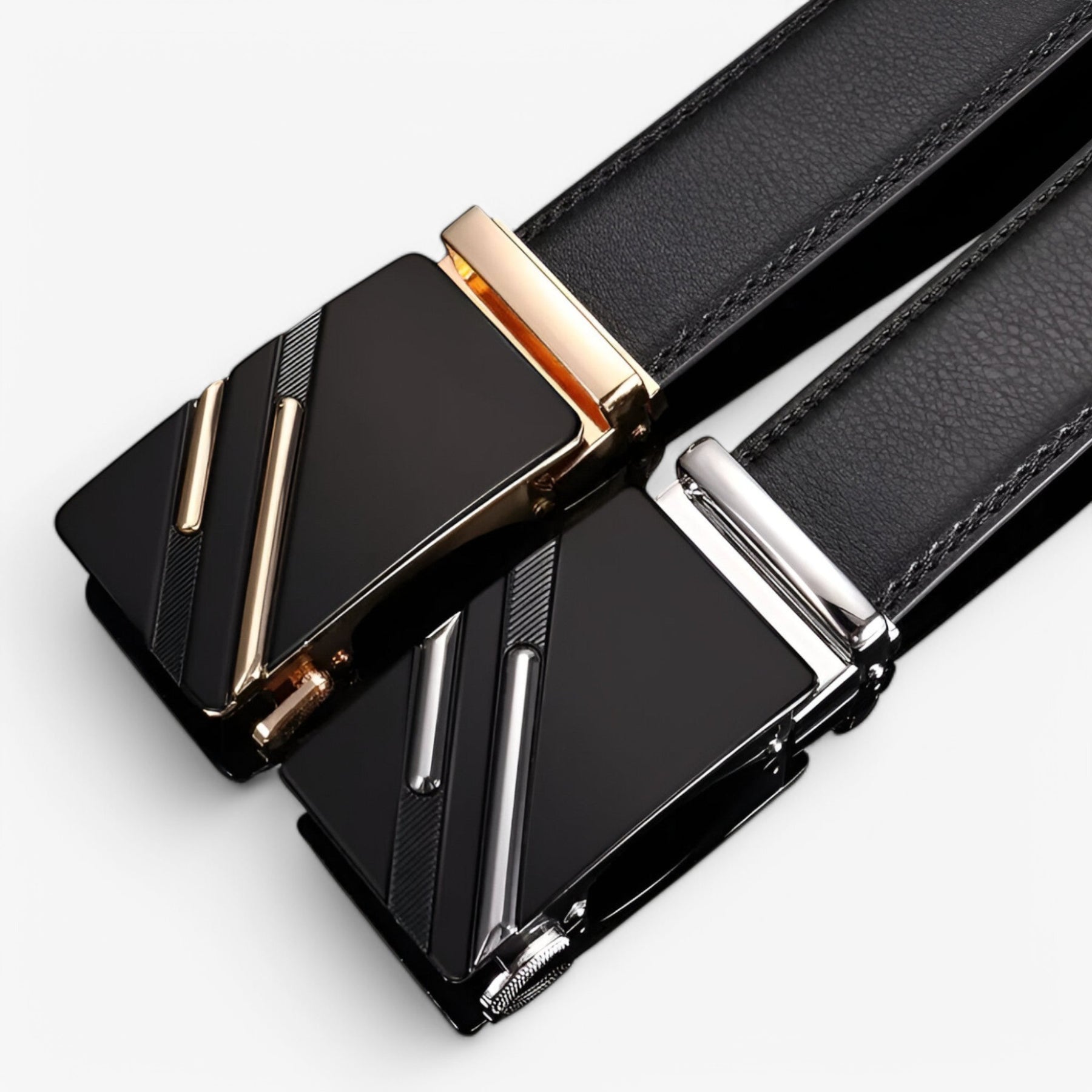Belt : Riem Zwart - Moderne Automatische in van Pantino