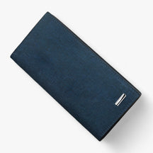 bags : Pung voor Mannen - Grote Capaciteit met Magnetische Sluiting - 171zwart in 171blauw van Pantino